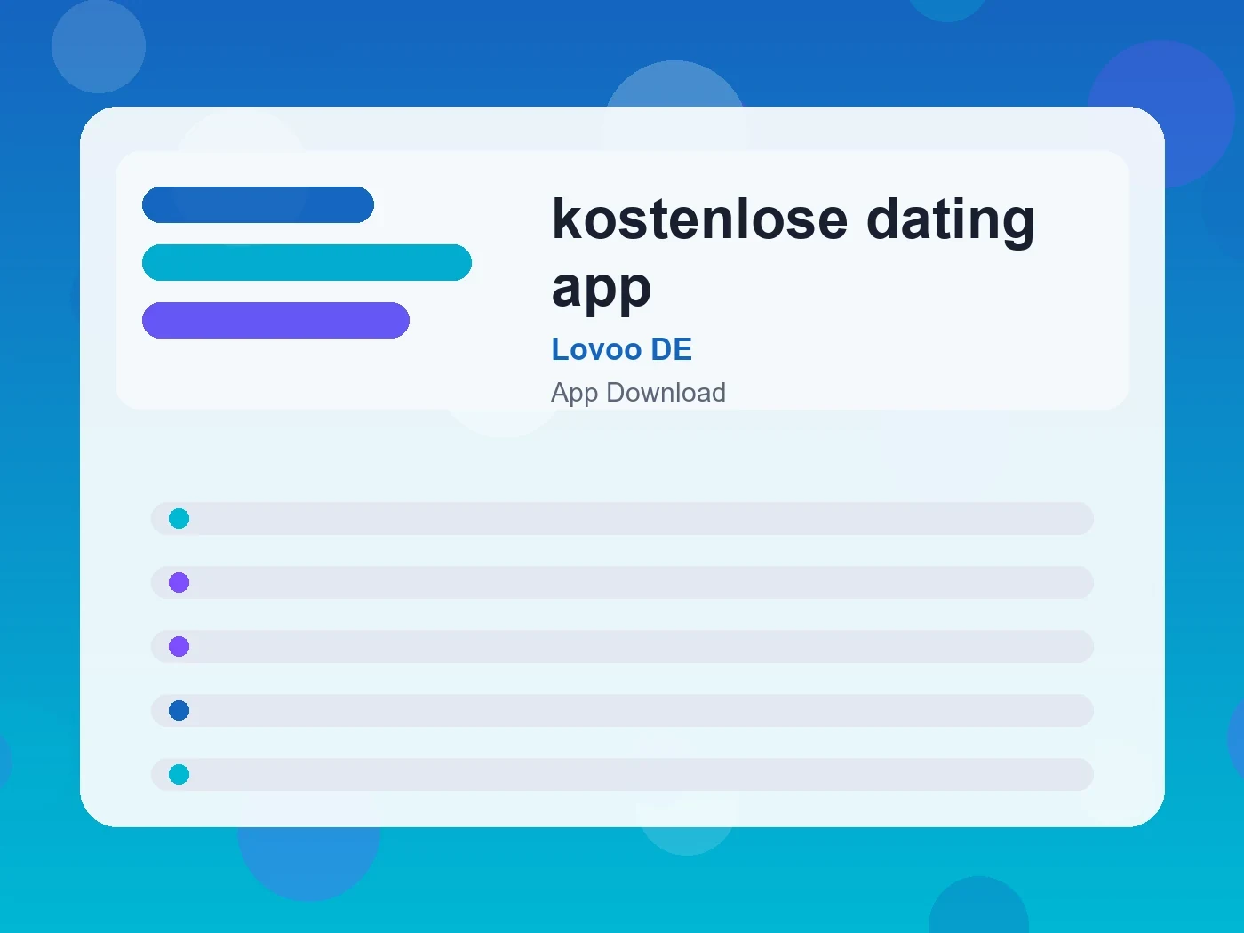 Lovoo DE kostenlose dating app guide visual