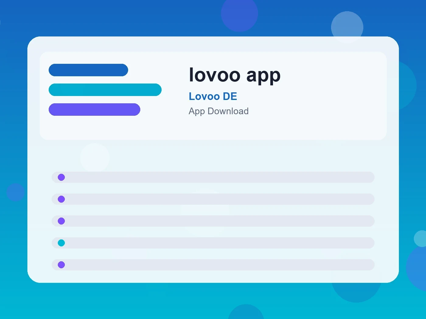 Lovoo DE lovoo app guide visual