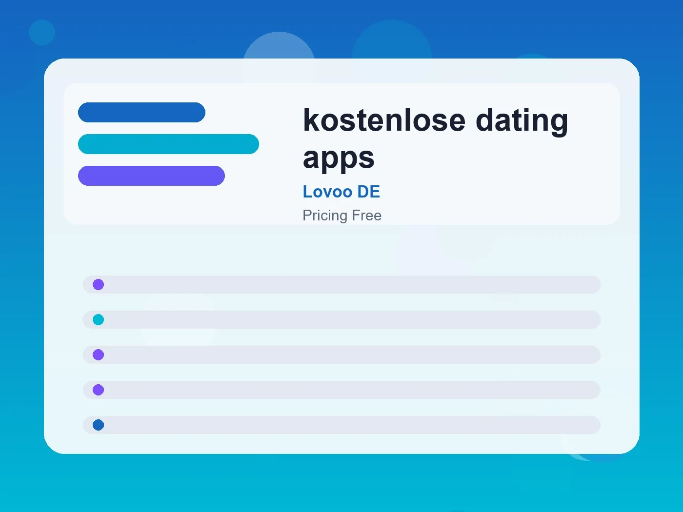 Lovoo DE kostenlose dating apps guide visual