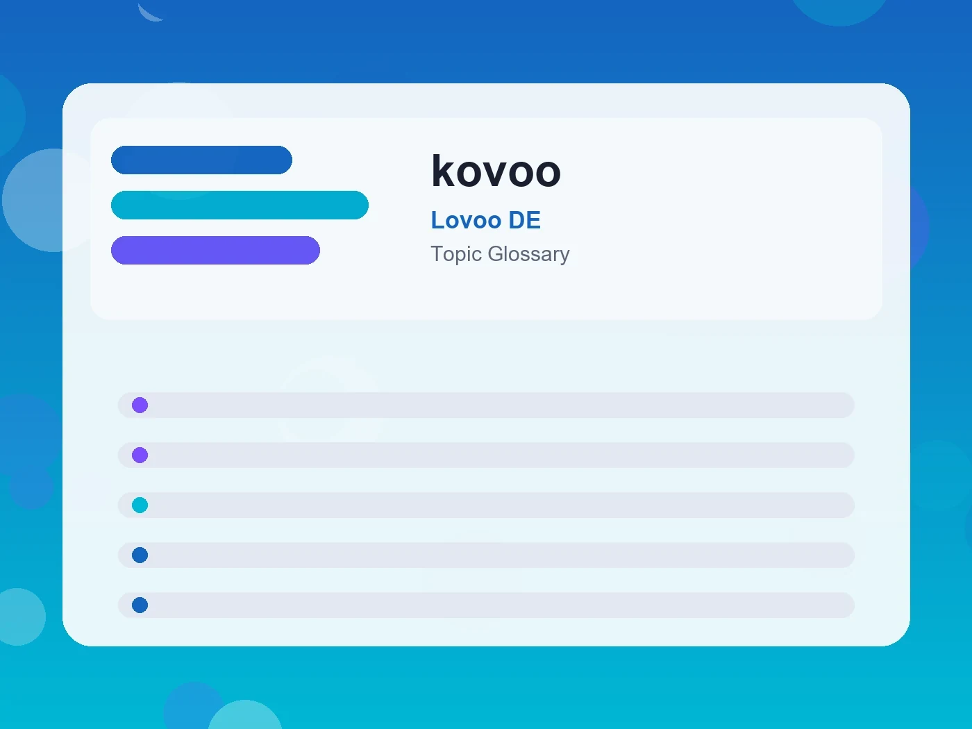 Lovoo DE kovoo guide visual