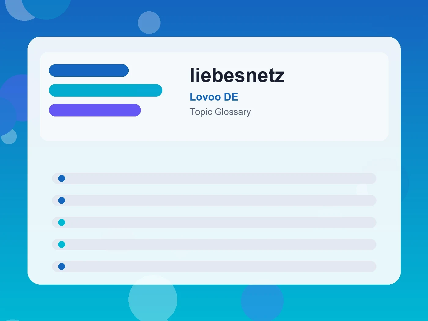 Lovoo DE liebesnetz guide visual