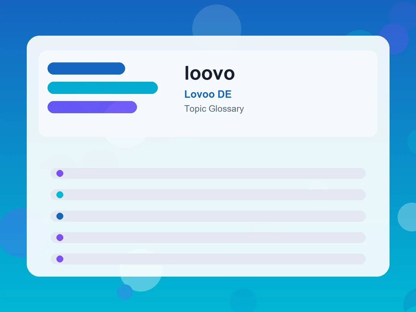 Lovoo DE loovo guide visual