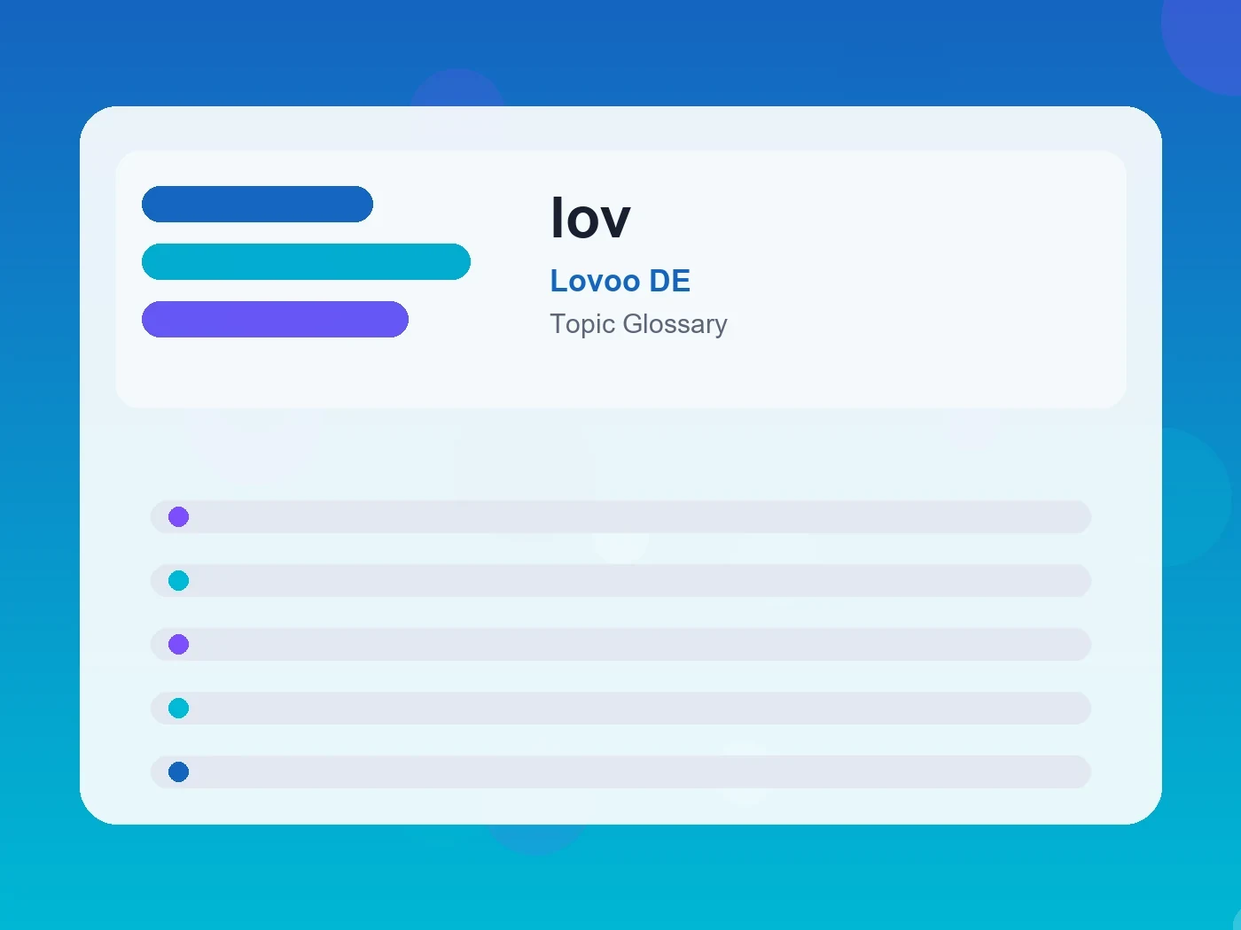 Lovoo DE lov guide visual