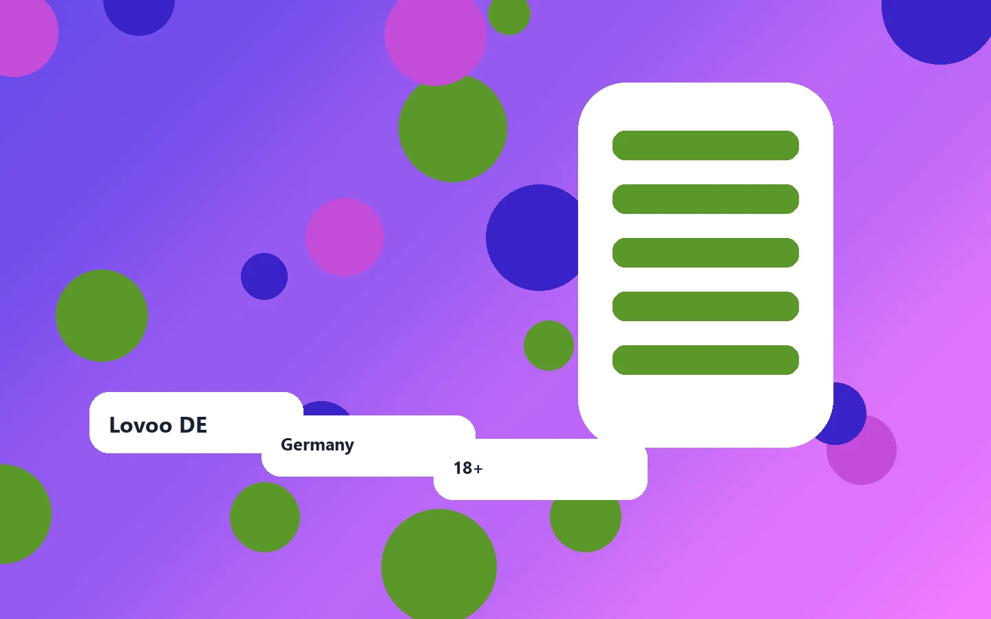 Lovoo DE user guide